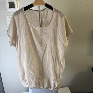 Yuzao Women's Cotton Gauze Blouse Size 3XL